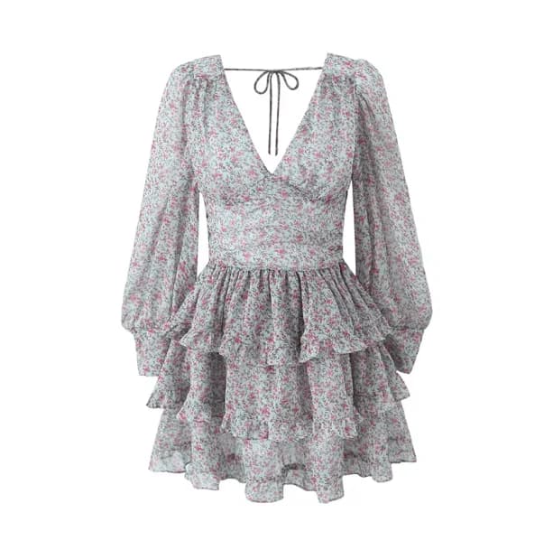Spring Flowers Dress — view 1 Spring Flowers Dress — view 1