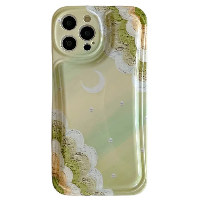 Crescent Moon iPhone Case — view 2 Crescent Moon iPhone Case — view 2