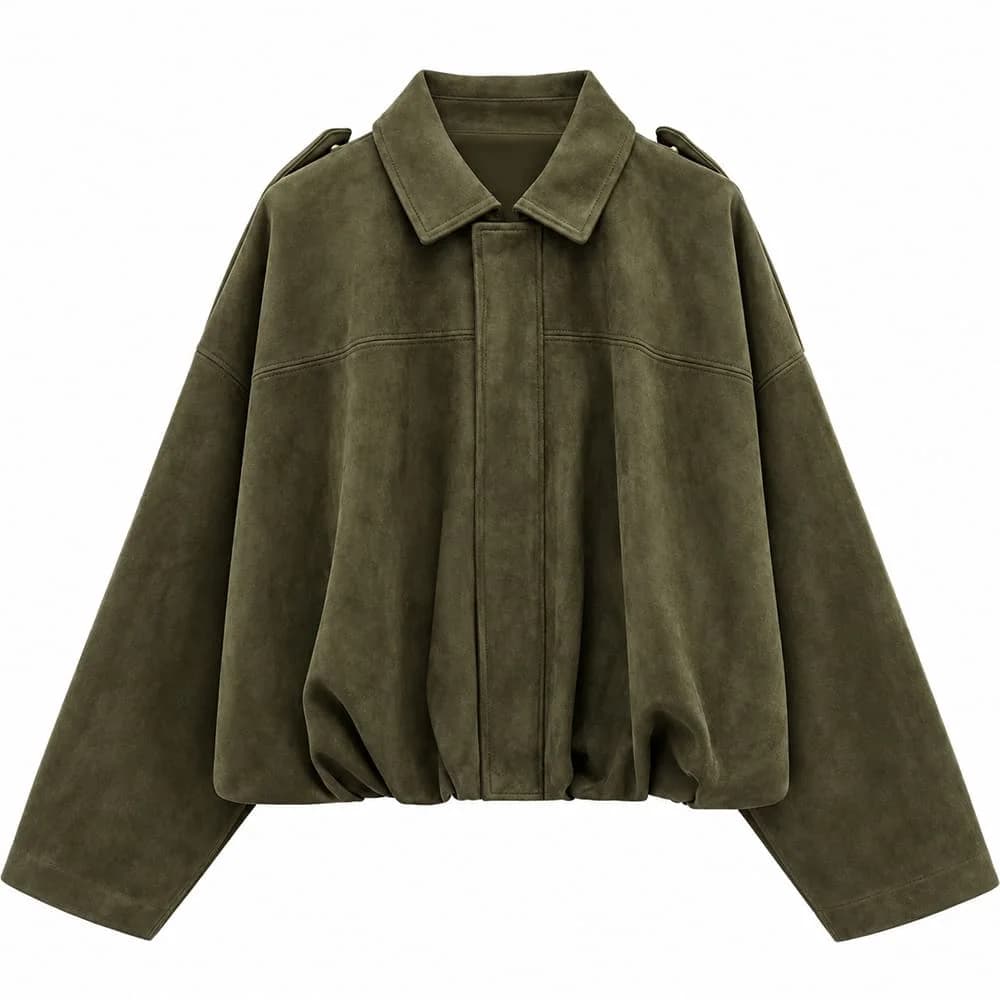 Fall Feed Favorite Cropped Jacket — view 3 Fall Feed Favorite Cropped Jacket — view 3