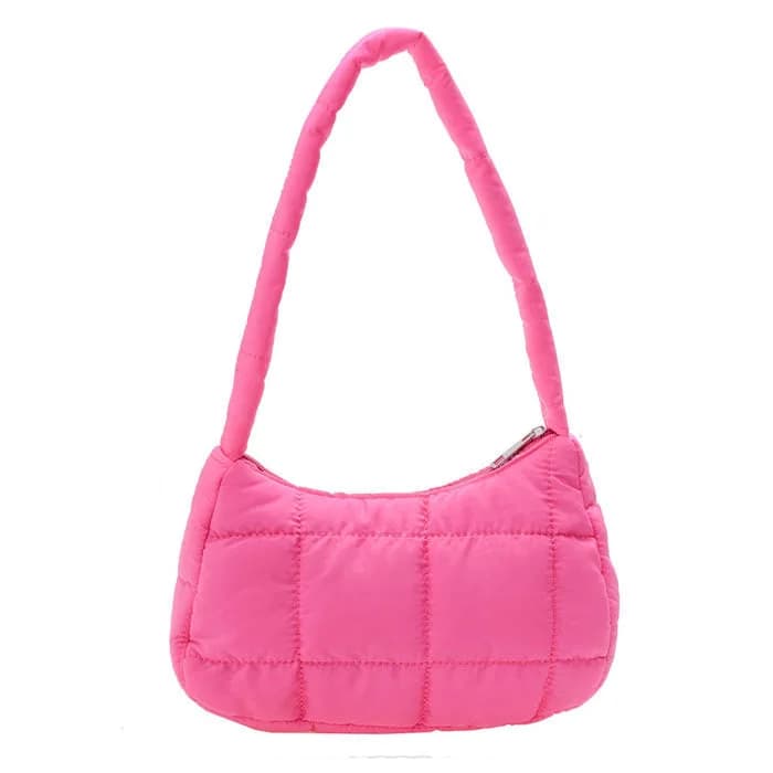 Y2K Puffer Baguette Bag — view 1 Y2K Puffer Baguette Bag — view 1