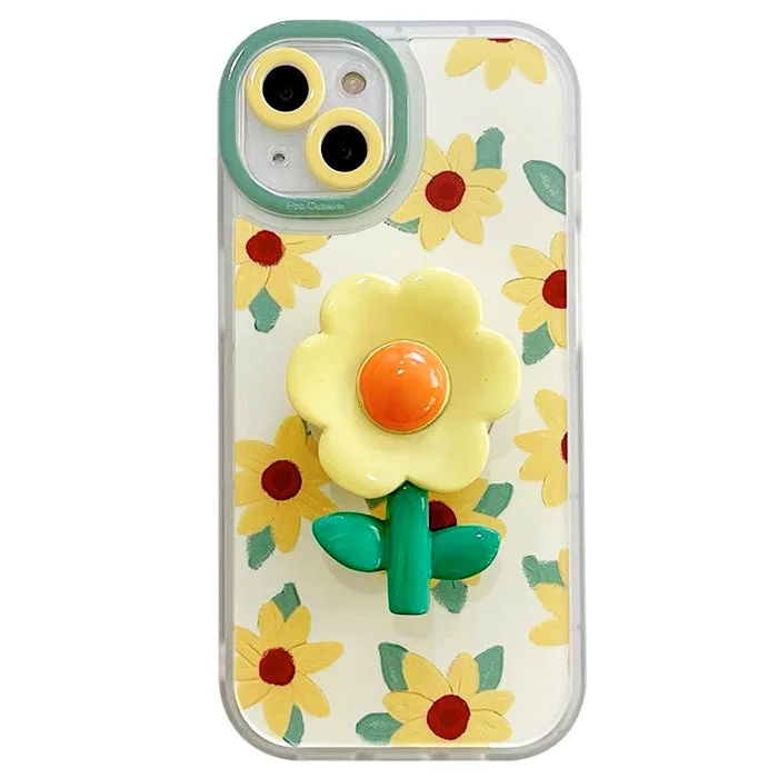 Sunflowers Aesthetic iPhone Case — view 1 Sunflowers Aesthetic iPhone Case — view 1