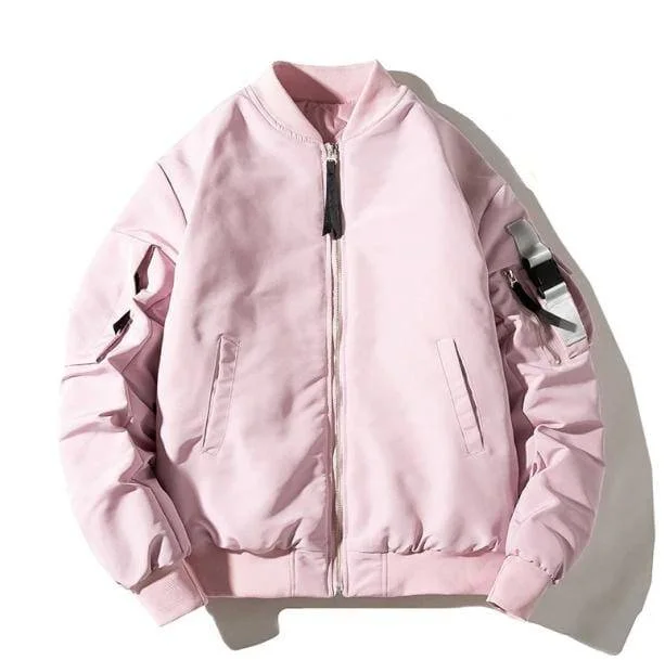 Thick Aesthetic Bomber Jacket — view 1 Thick Aesthetic Bomber Jacket — view 1