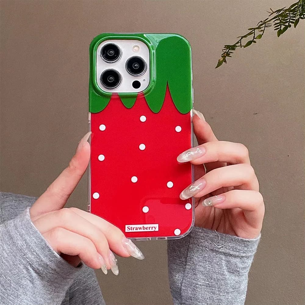 Strawberry iPhone Case — view 2 Strawberry iPhone Case — view 2