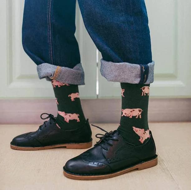 Piggy Socks — view 1 Piggy Socks — view 1