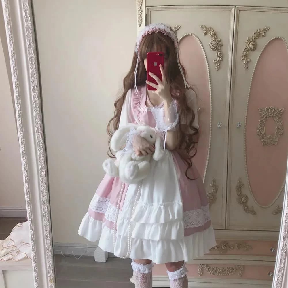 Elegant Victorian Maid Dress — view 2 Elegant Victorian Maid Dress — view 2