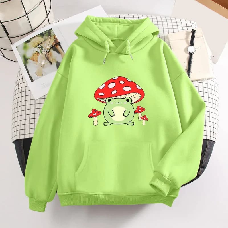 Mushroom Frog Hoodie — view 1 Mushroom Frog Hoodie — view 1