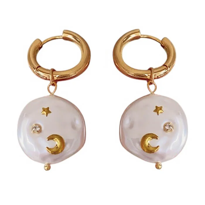 Moonlight Aura Earrings — view 1 Moonlight Aura Earrings — view 1