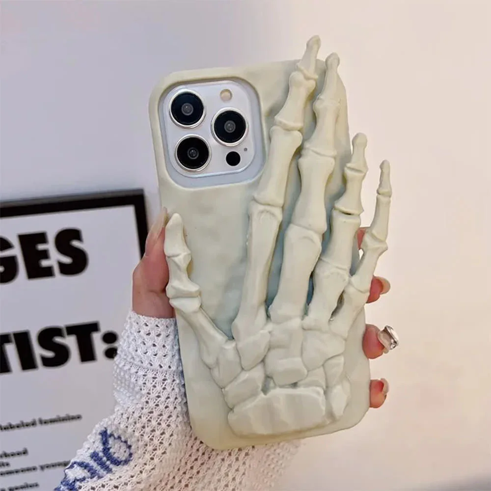 Skeleton Hand IPhone Case — view 2 Skeleton Hand IPhone Case — view 2