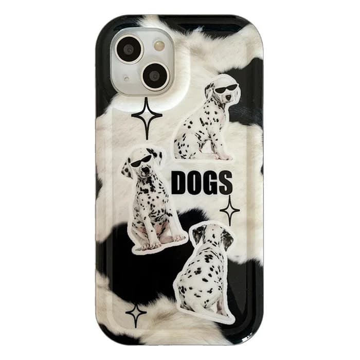 Dalmatian Dog iPhone Case — view 1 Dalmatian Dog iPhone Case — view 1
