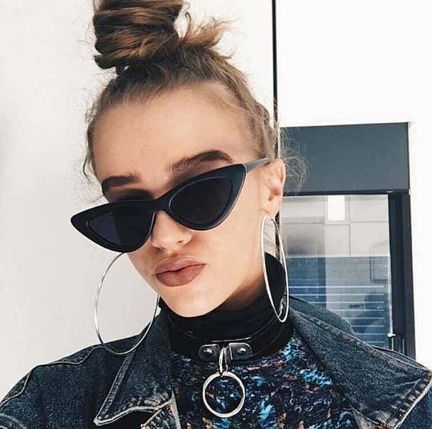 Aesthetic Cat Sunglasses — view 2 Aesthetic Cat Sunglasses — view 2
