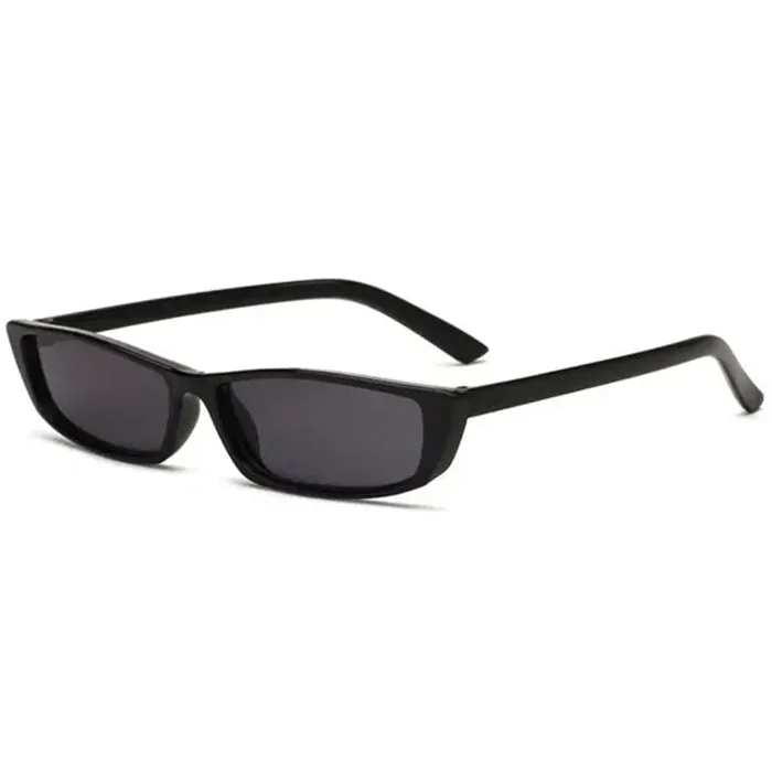 Y2K Skinny Square Sunglasses — view 1 Y2K Skinny Square Sunglasses — view 1