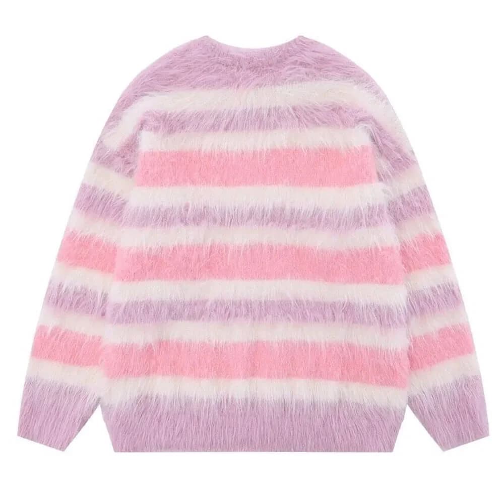 Candy Butterfly Fuzzy Sweater — view 3 Candy Butterfly Fuzzy Sweater — view 3