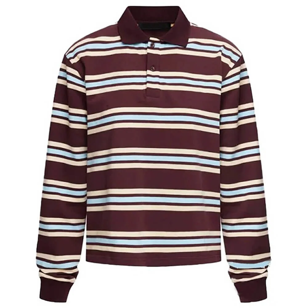 Vintage Stripe Rugby Polo — view 2 Vintage Stripe Rugby Polo — view 2