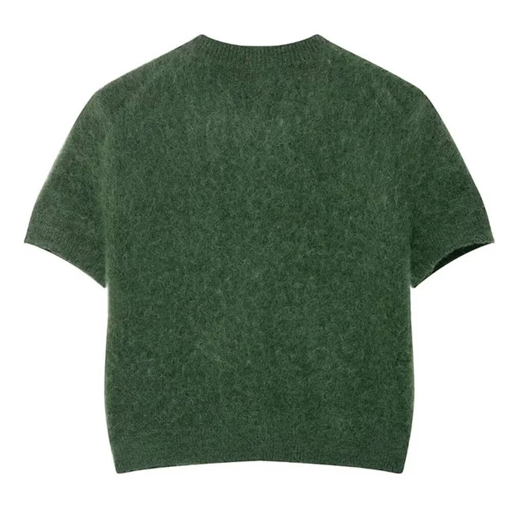 Library Crush Fuzzy Knit Top — view 2 Library Crush Fuzzy Knit Top — view 2