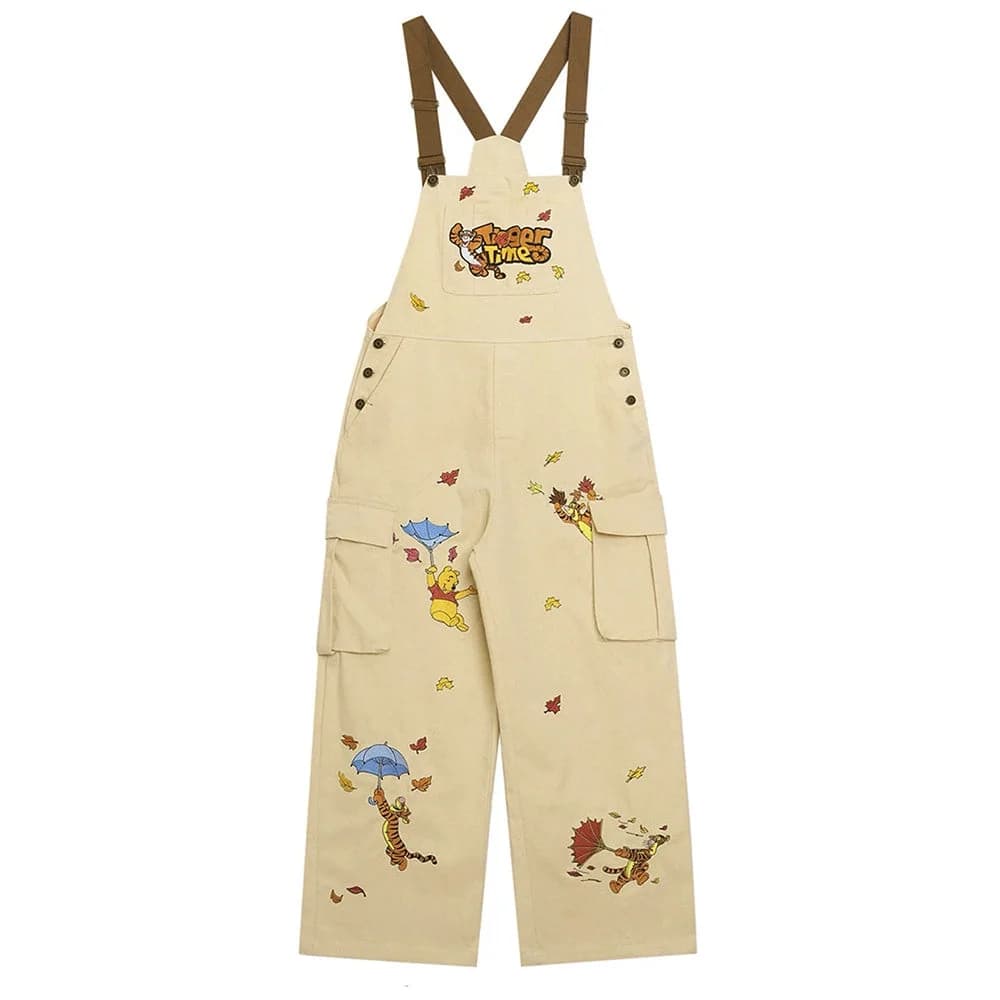 90's Kids Embroidery Overalls — view 2 90's Kids Embroidery Overalls — view 2