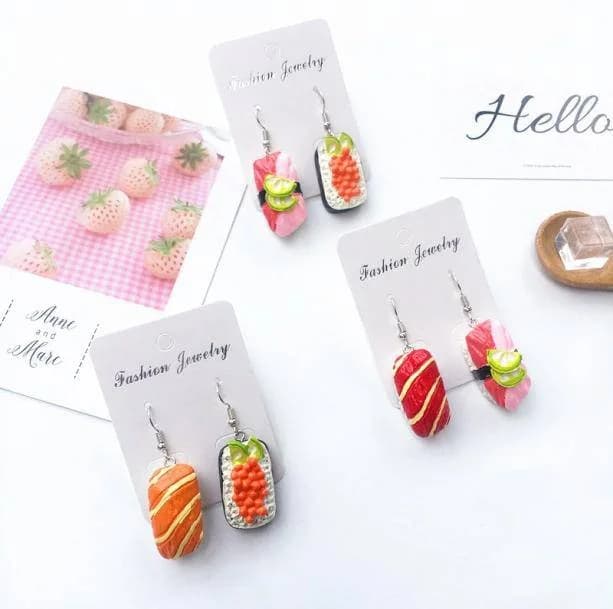 Sushi Earrings — view 1 Sushi Earrings — view 1