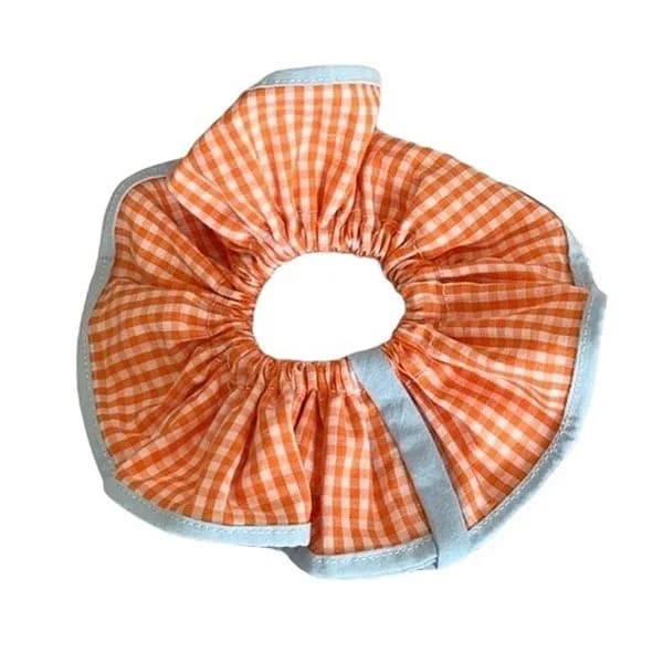 Candy Plaid Scrunchie — view 2 Candy Plaid Scrunchie — view 2