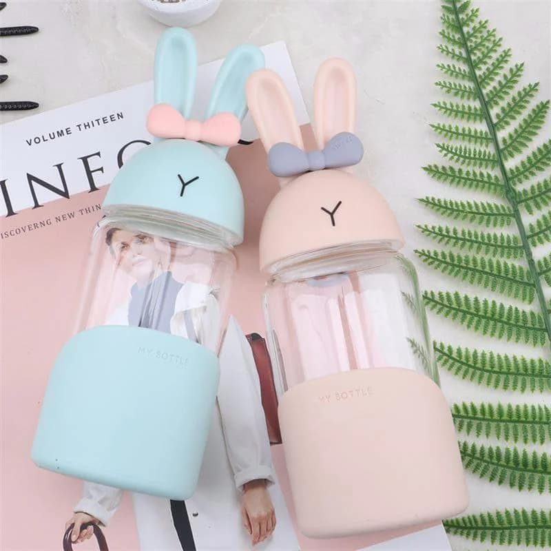Kawaii Rabbit Ears Water Bottle — view 1 Kawaii Rabbit Ears Water Bottle — view 1