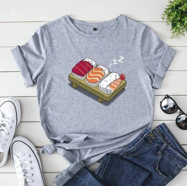 Sushi Lover T-shirt — view 2 Sushi Lover T-shirt — view 2