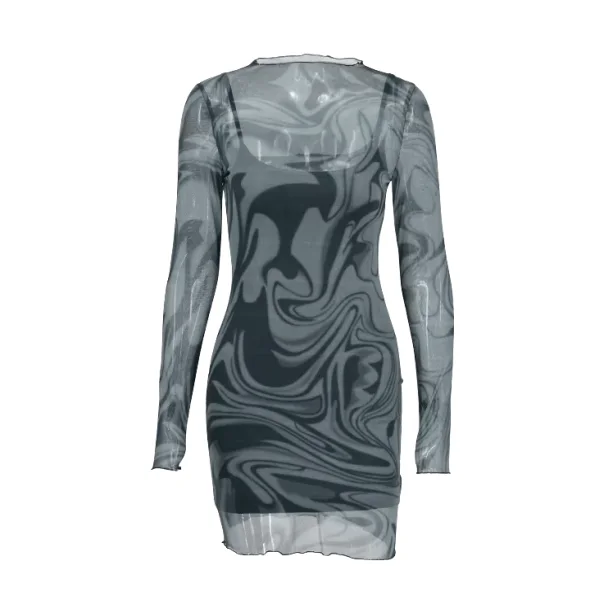 Mesh Night Out Dress — view 1 Mesh Night Out Dress — view 1