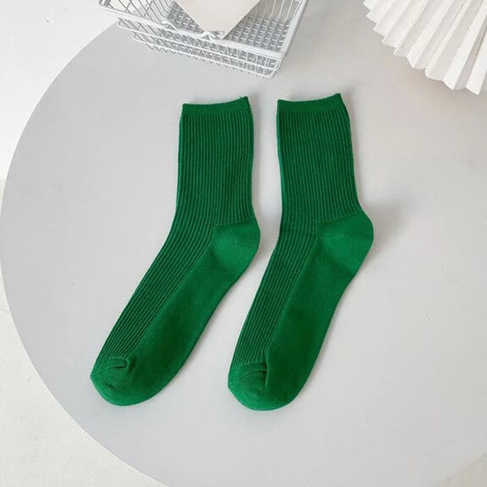 Sage Green Socks — view 2 Sage Green Socks — view 2
