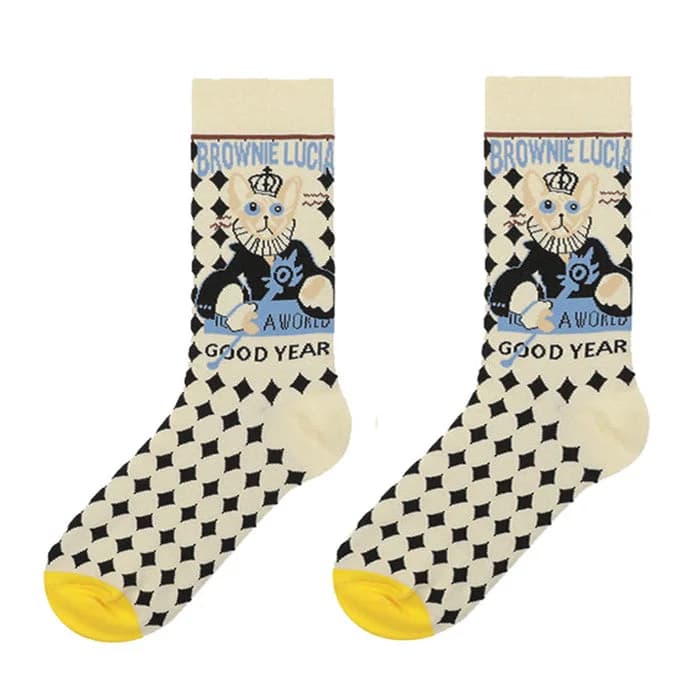 King Of Cats Socks — view 1 King Of Cats Socks — view 1