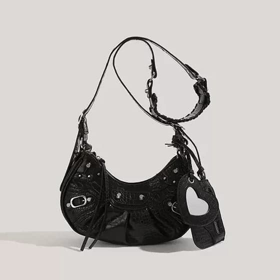 Heart Y2K Mini Shoulder Bag — view 2 Heart Y2K Mini Shoulder Bag — view 2