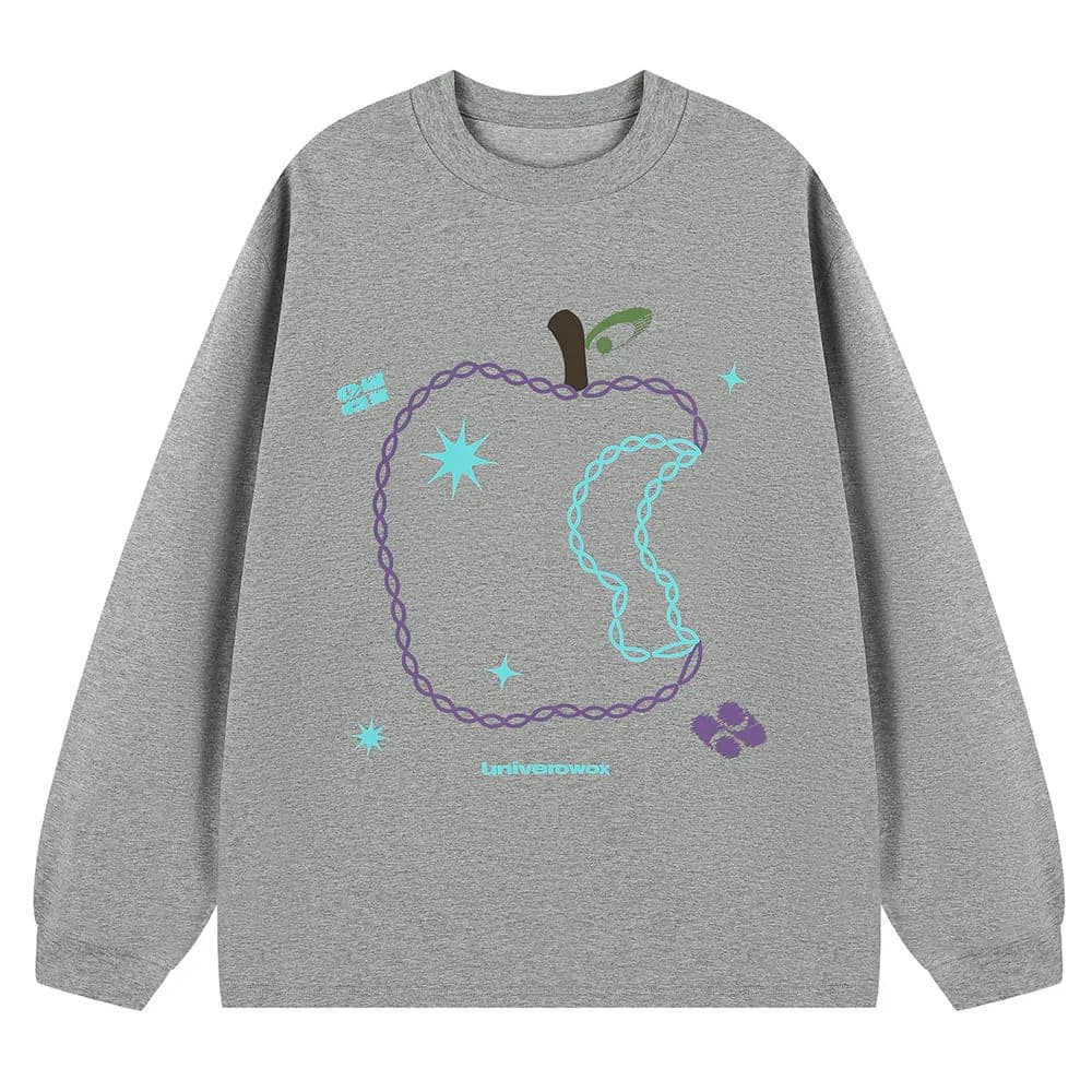 Big Apple Oversized Sweatshirt — view 3 Big Apple Oversized Sweatshirt — view 3