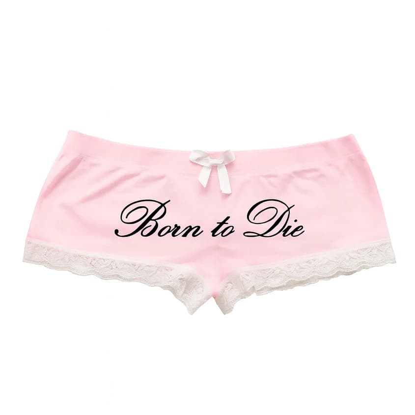 Born to Die Lace Micro Shorts — view 2 Born to Die Lace Micro Shorts — view 2