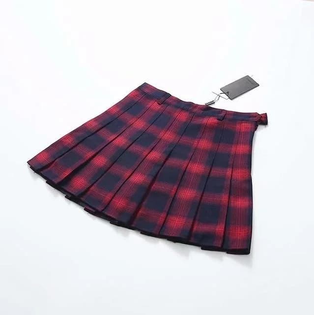Kawaii Punk Pleated Skirt — view 3 Kawaii Punk Pleated Skirt — view 3