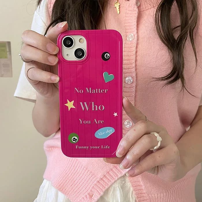Who You Are iPhone Case — view 2 Who You Are iPhone Case — view 2