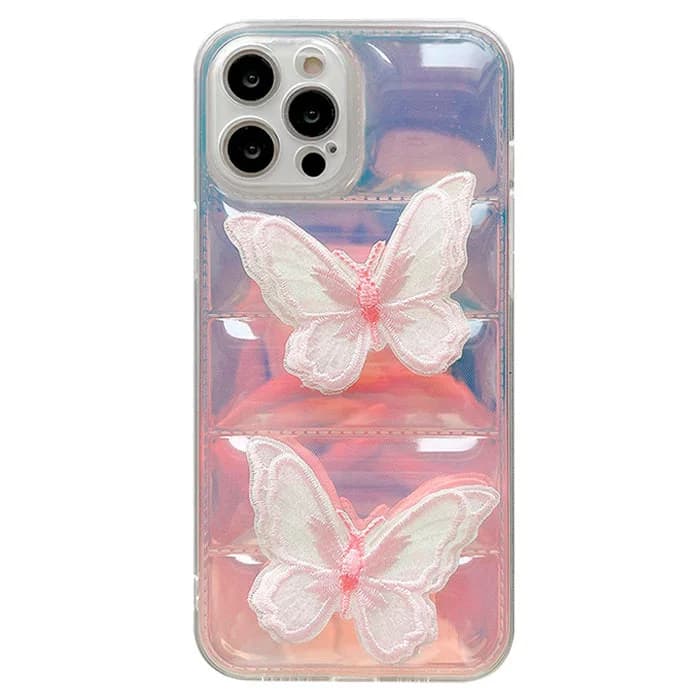 Fairy Butterfly Laser iPhone Case — view 1 Fairy Butterfly Laser iPhone Case — view 1