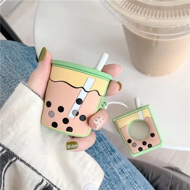 Bubble Tea Airpod Case — view 2 Bubble Tea Airpod Case — view 2