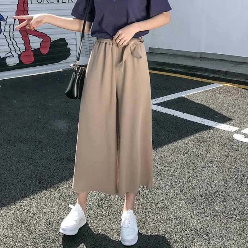 Bow Wide Leg Pants — view 1 Bow Wide Leg Pants — view 1