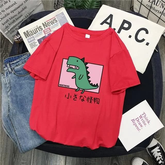 Kawaii Dinosaur T-Shirt — view 1 Kawaii Dinosaur T-Shirt — view 1
