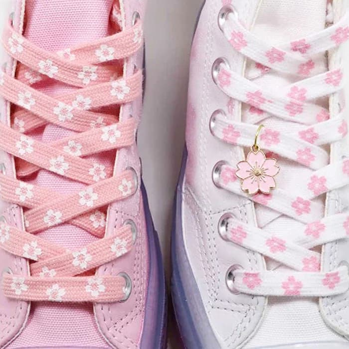 Sakura Shoe Laces — view 2 Sakura Shoe Laces — view 2