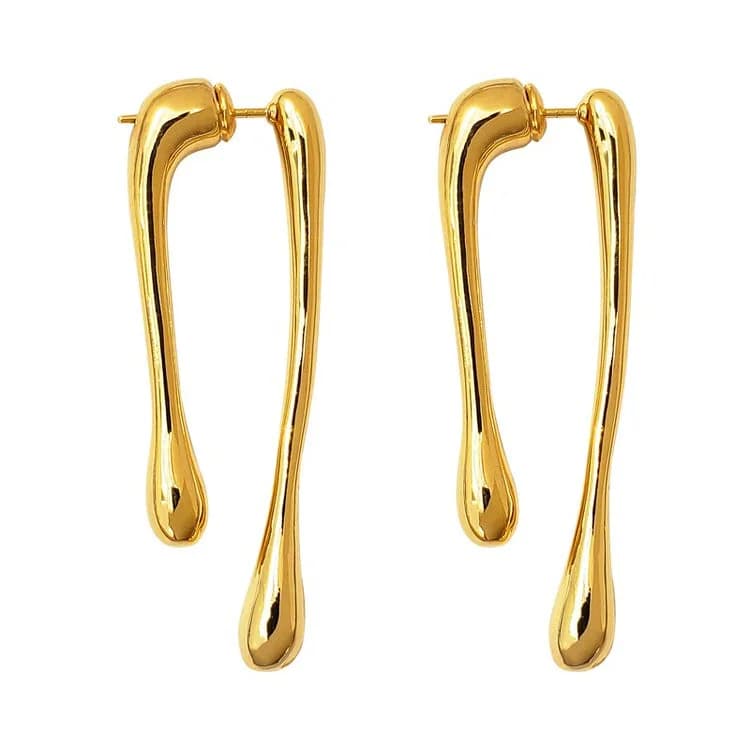 Aesthetic Dripping Earrings — view 1 Aesthetic Dripping Earrings — view 1