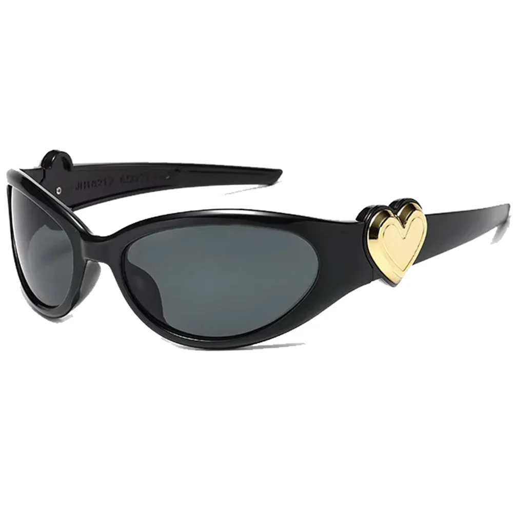 Y2K Heart Sunglasses — view 1 Y2K Heart Sunglasses — view 1