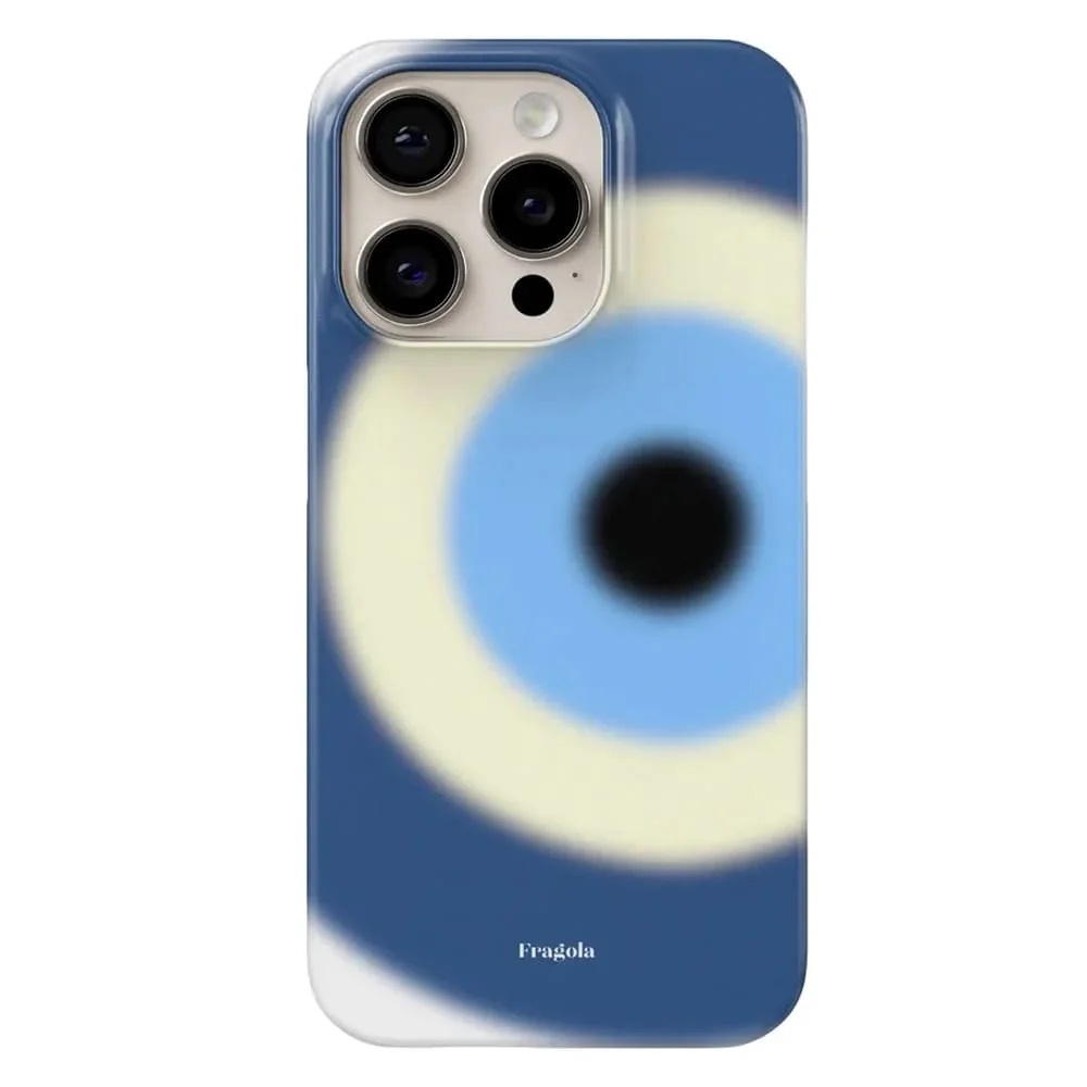 Evil Eye Aesthetic iPhone Case — view 1 Evil Eye Aesthetic iPhone Case — view 1