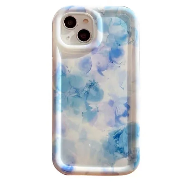 Flower Oil Painting iPhone Case — view 1 Flower Oil Painting iPhone Case — view 1
