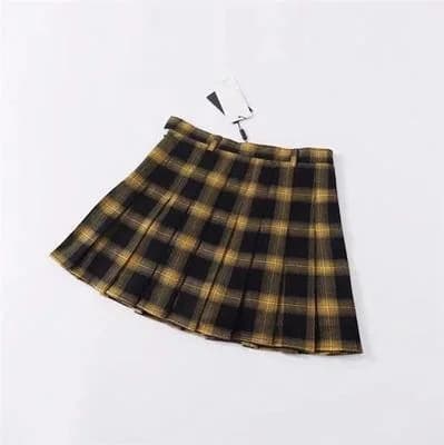Kawaii Punk Pleated Skirt — view 2 Kawaii Punk Pleated Skirt — view 2