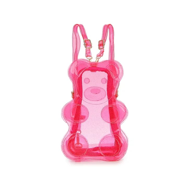 Transparent Teddy Bear Backpack — view 1 Transparent Teddy Bear Backpack — view 1