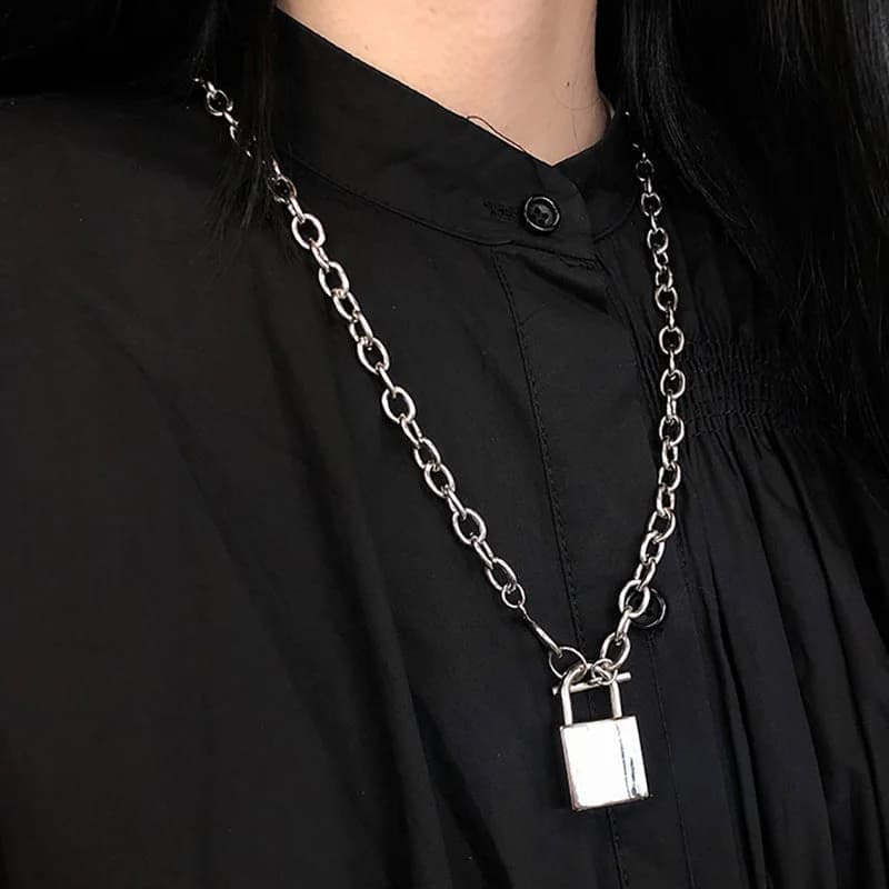 Cadet Sass Lock Necklace — view 2 Cadet Sass Lock Necklace — view 2
