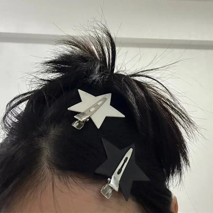 Y2K Star Hair Clips Set — view 1 Y2K Star Hair Clips Set — view 1