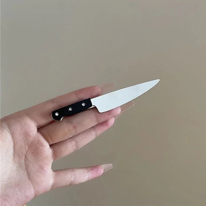 Big Knife Hair Clip — view 2 Big Knife Hair Clip — view 2