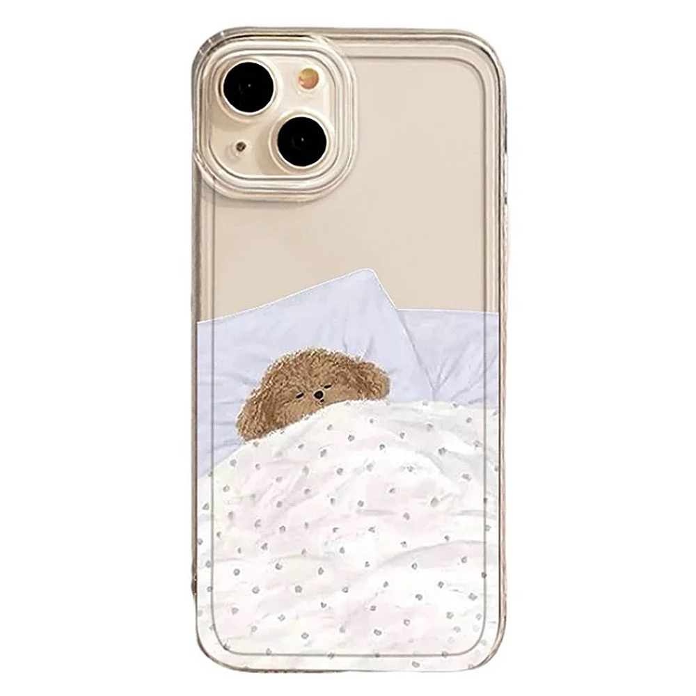 Sleeping Puppy iPhone Case — view 1 Sleeping Puppy iPhone Case — view 1