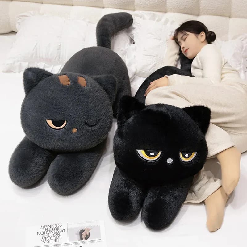 Sleepy Cat Body Pillow Plushies — view 1 Sleepy Cat Body Pillow Plushies — view 1