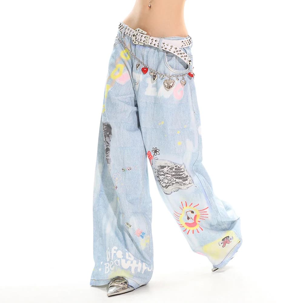 Indie Kid Baggy Jeans — view 3 Indie Kid Baggy Jeans — view 3