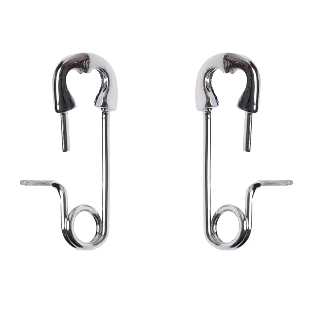 Safety Pin Earrings — view 1 Safety Pin Earrings — view 1