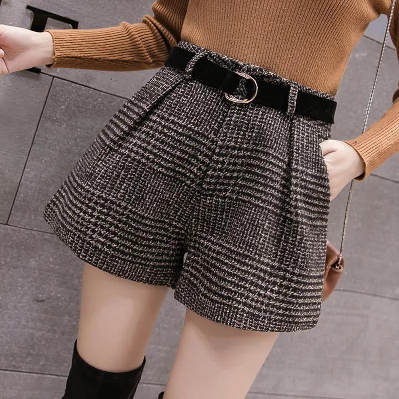 Autumn Wool Kawaii Shorts — view 1 Autumn Wool Kawaii Shorts — view 1